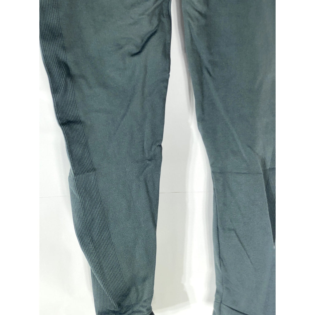 SPORTNEER Women's Dark Gary Seamless Pull-on Stretch Active Leggings SZ L