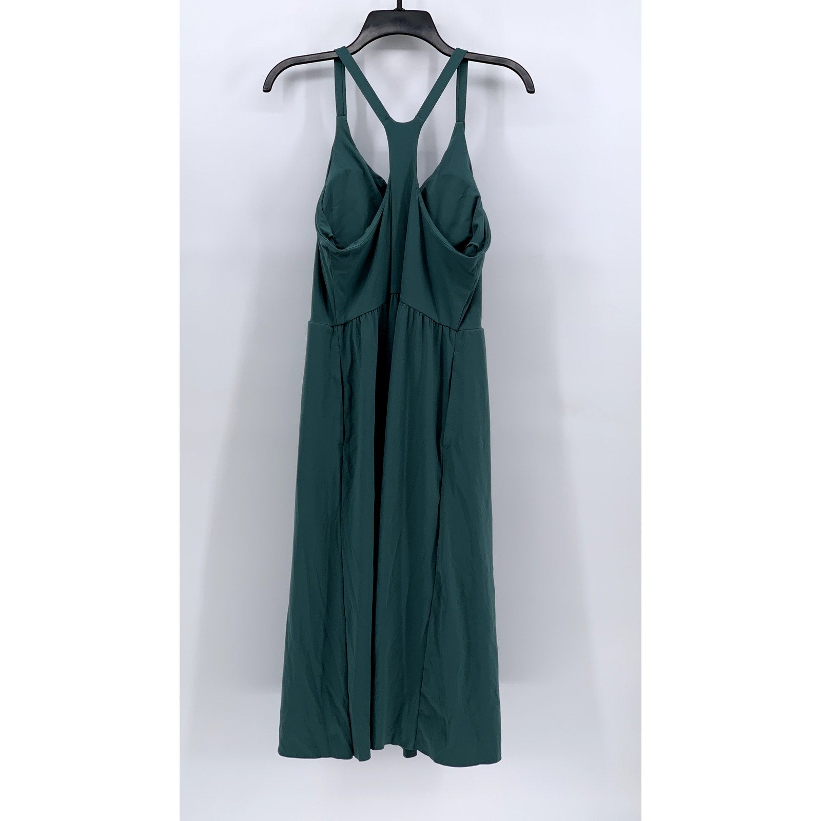 UNBRANDED Women's Plus Green Racerback Maxi Dress SZ 1X