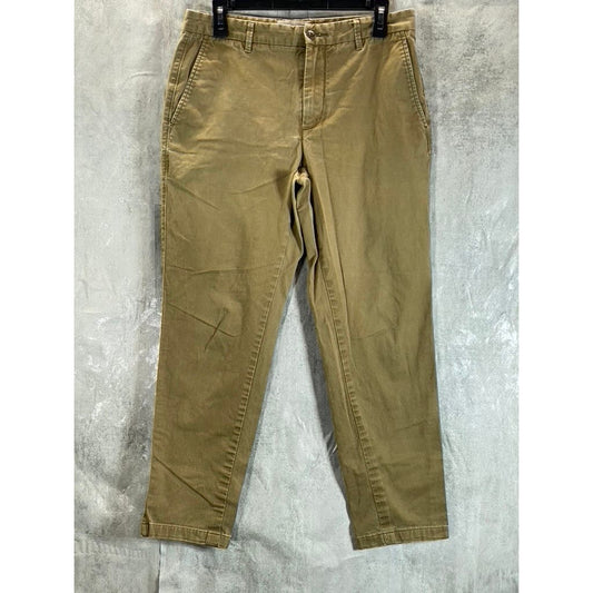 EVERLANE Men's Tan Midweight Athletic-Fit Chino Pants SZ 32X32