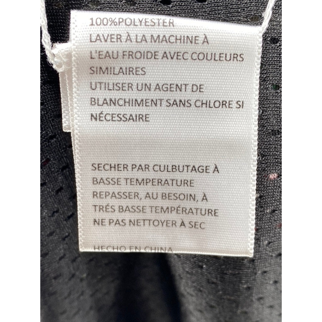 URBAN OUTFITTERS Men's Black-Multicolor Mesh Scoop-Neck Striped Tank SZ M