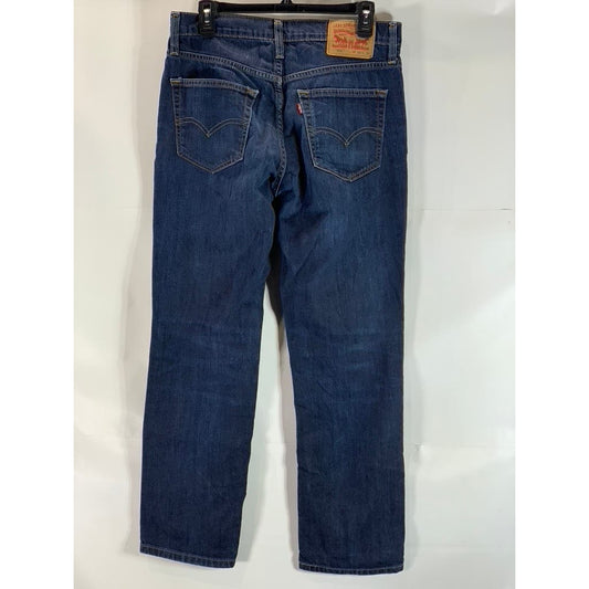 LEVI'S Men's Dark Blue 541 Athletic Taper-Fit Denim Five-Pocket Jeans SZ 30X30