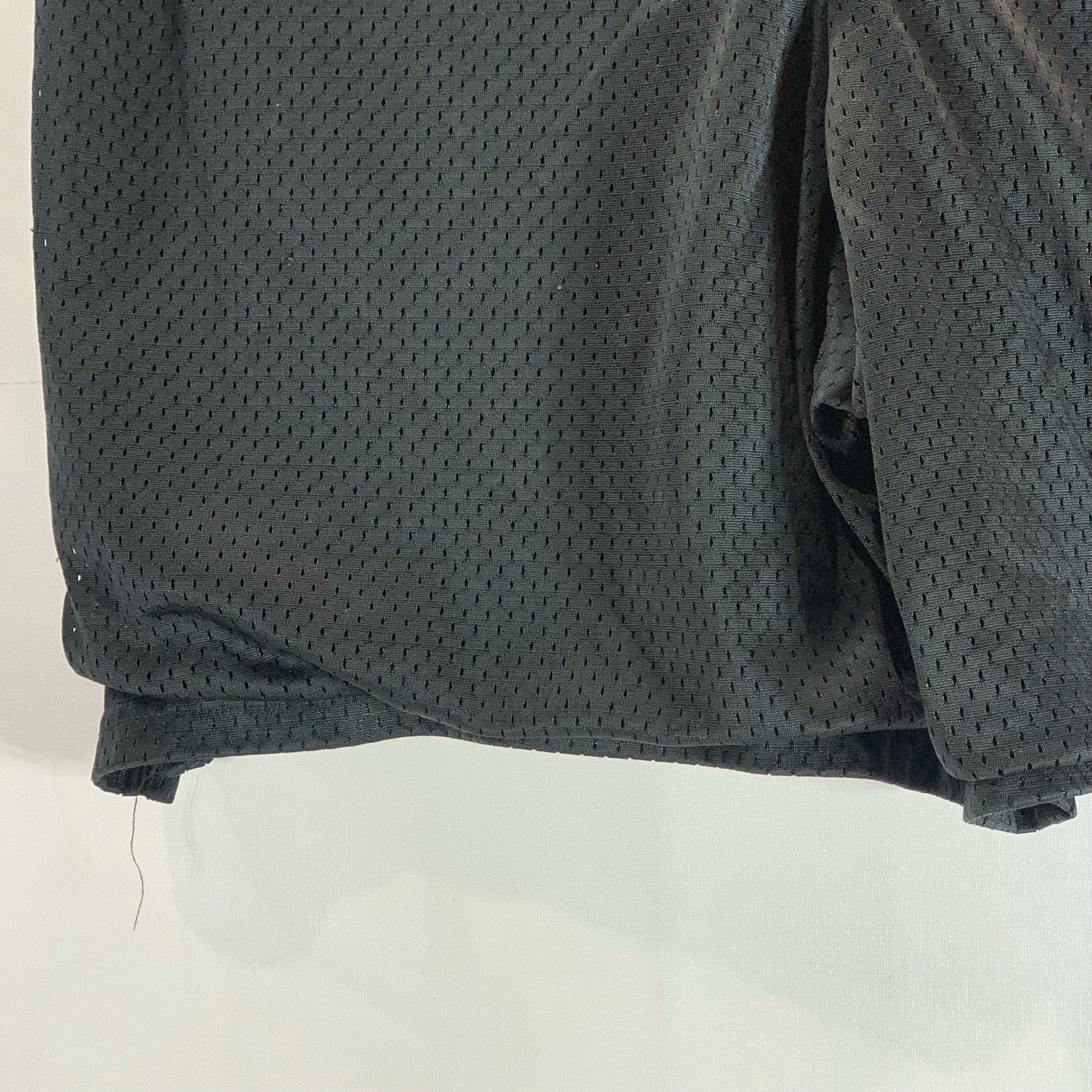 CHAMPION Authentic Men's Black Perforated Elastic Pull-On Active Shorts SZ L