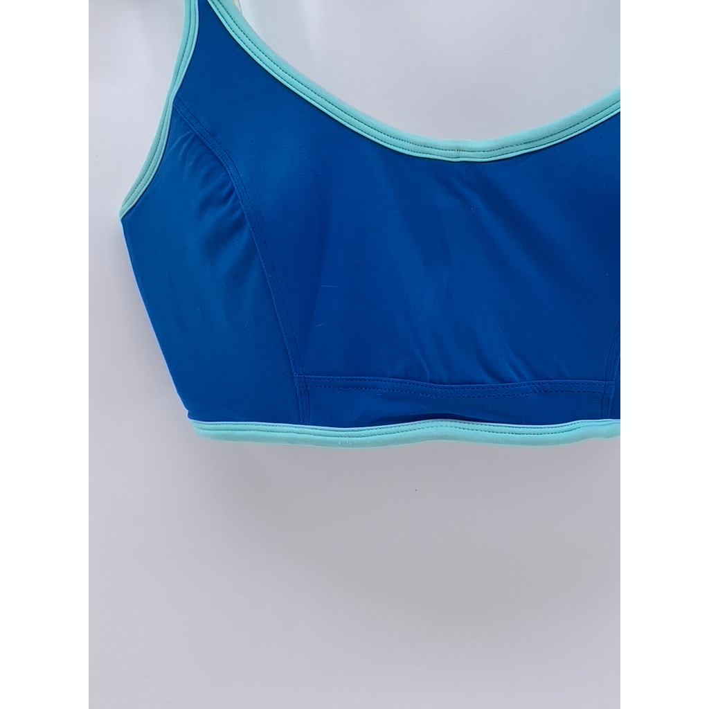 CHAMPION Women's Blue Double Dry Sports Bra SZ 34DD