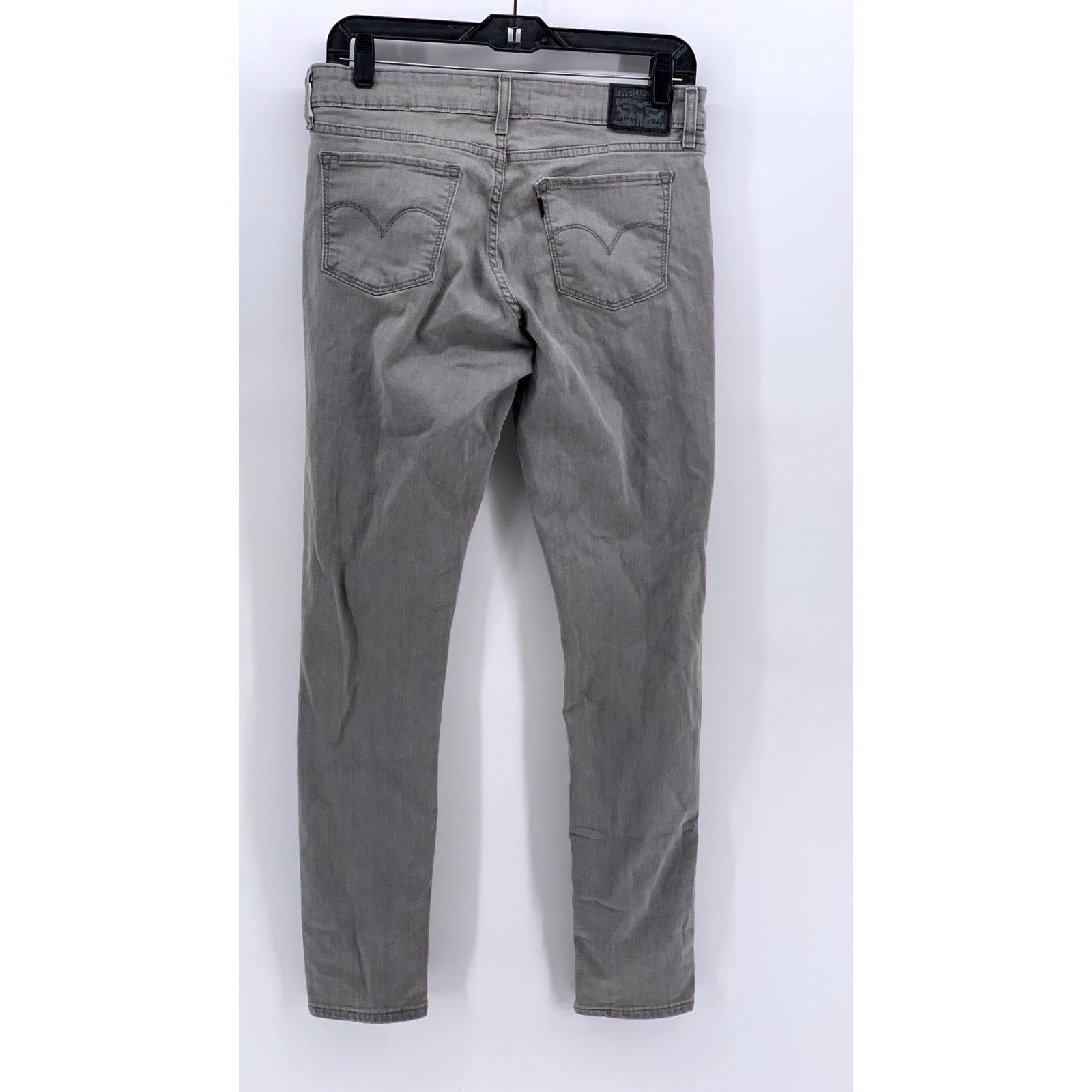 LEVI'S Men's Grey 711 Skinny Cotton Blend 5 Pocket Denim Jeans SZ 30x30