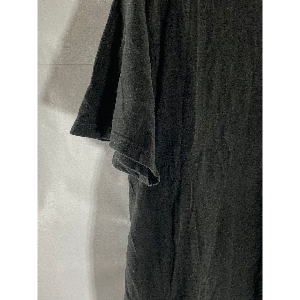 FORTNITE Men's Black Logo Crewneck Short Sleeve T-Shirt SZ L