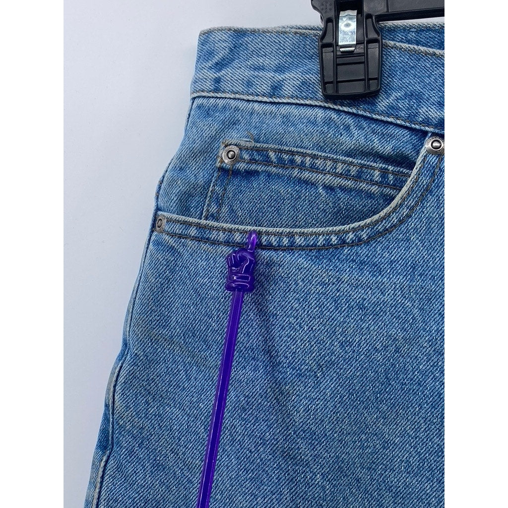 COTTON WEB.DE Men's Vintage Denim Regular-Fit Bermuda Shorts SZ 33