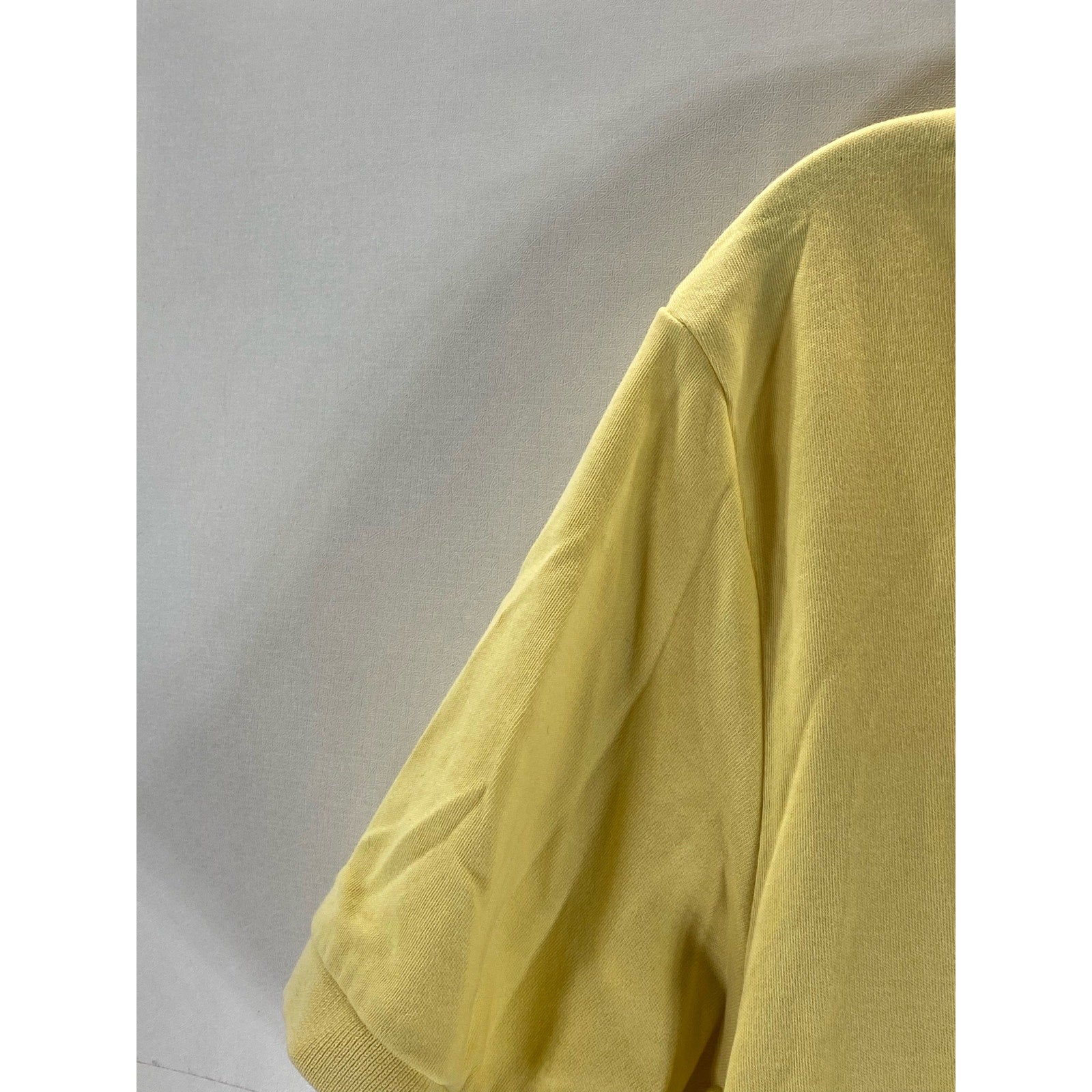 POLO BY RALPH LAUREN Men’s Yellow Regular-Fit Short Sleeve Polo Shirt SZ S