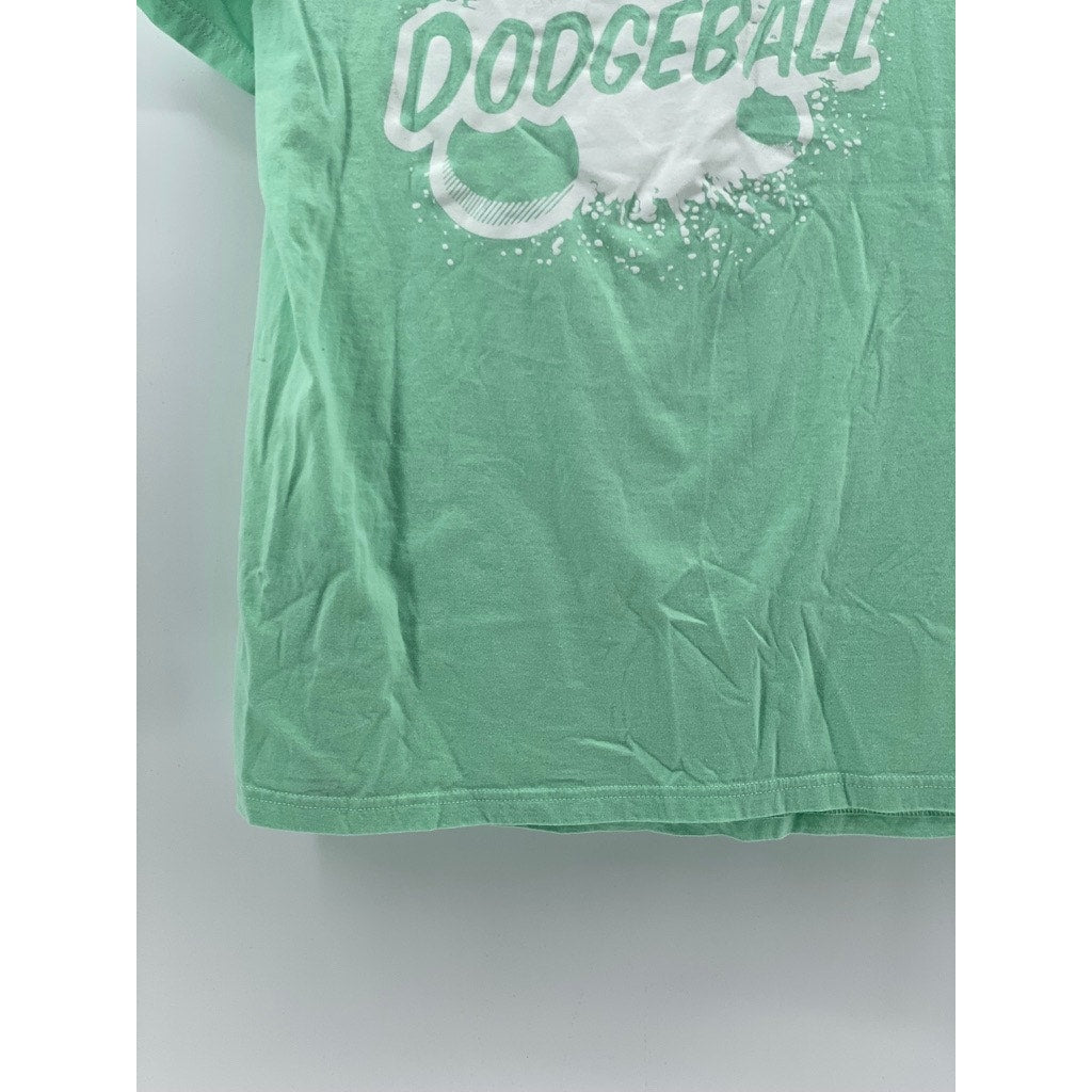 DISTRICT Men's Green Crewneck Big Apple Dodgeball Short Sleeve T-Shirt SZ M