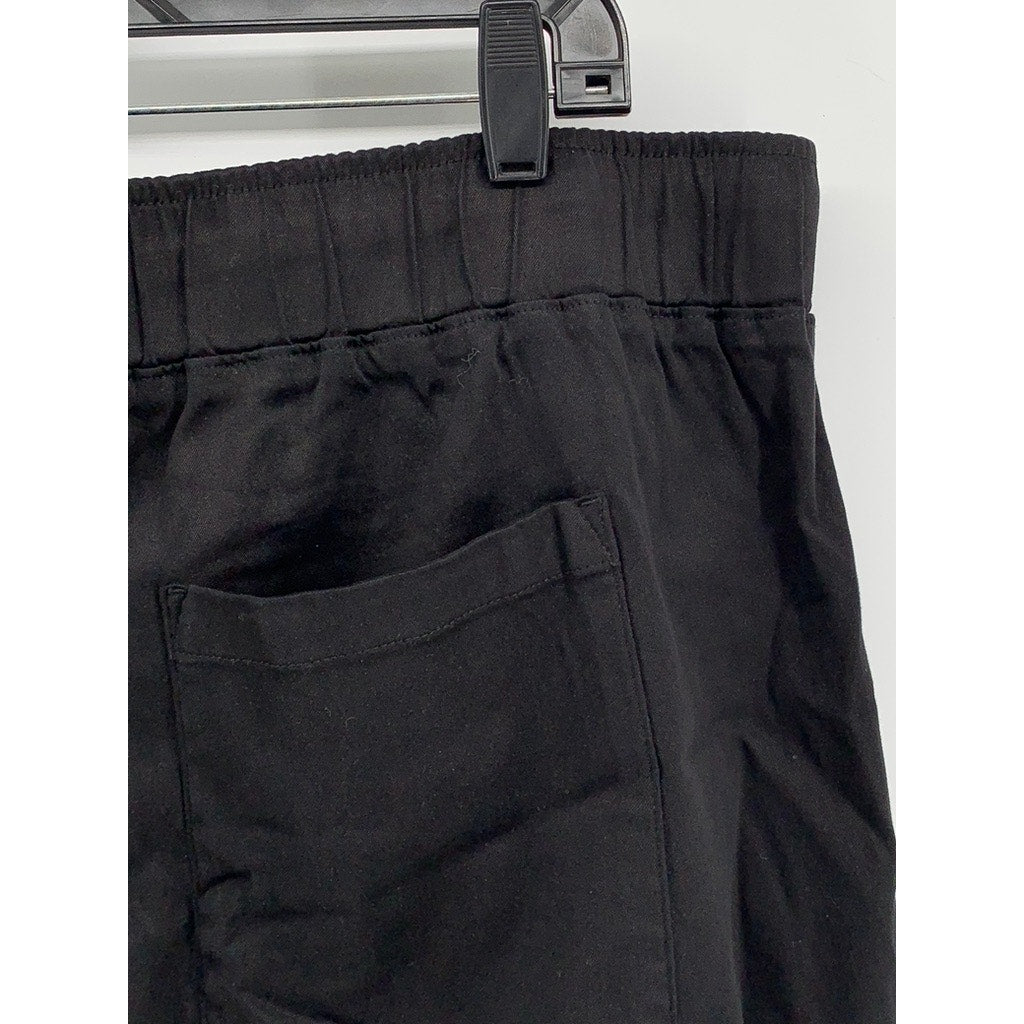 BUFFALO DAVID BITTON Women's Black Straight Leg Pants SZ XL