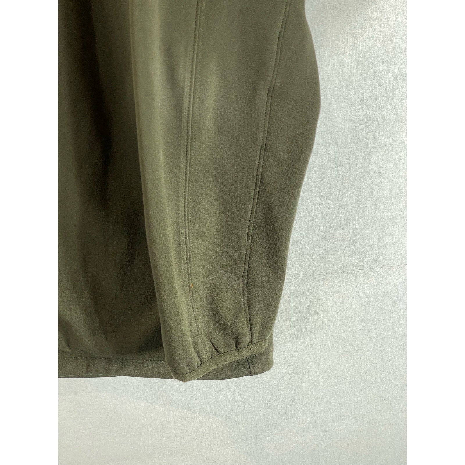 THE NORTH FACE Men's Olive Green Apex Bionic Soft Shell Zip-Up Jacket SZ 2XL