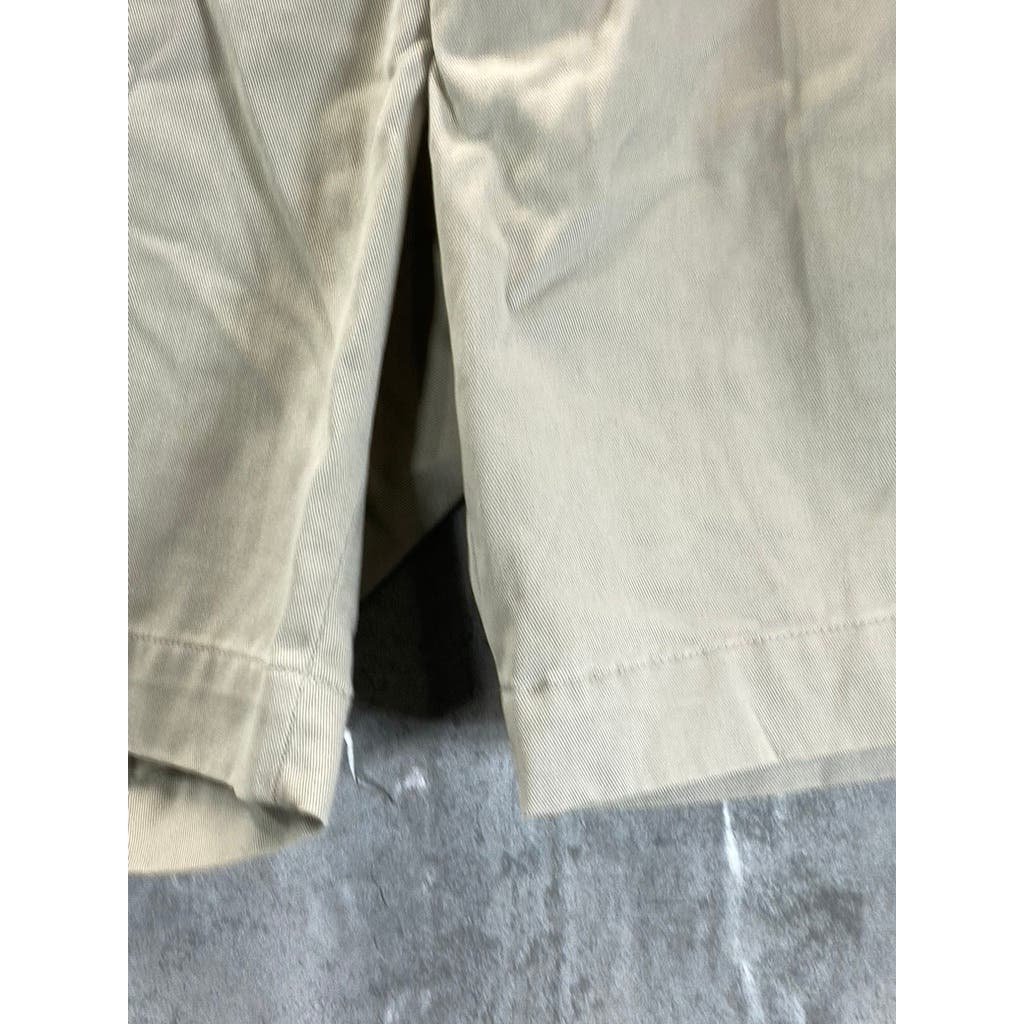 BANANA REPUBLIC Men's Beige Lightweight Regular-Fit Shorts SZ 34