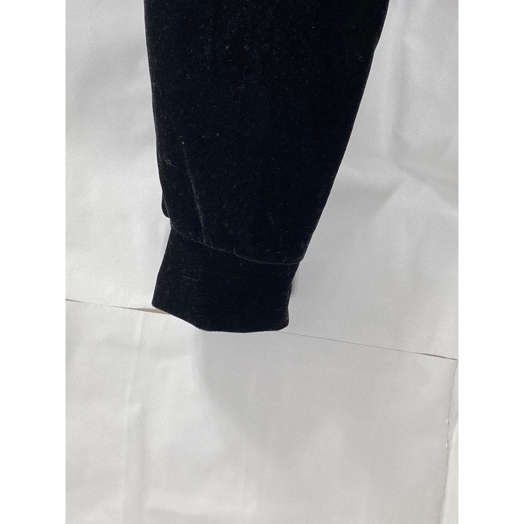 SOPRANO Women's Black Velvet Belted Pull-On Pant SZ S
