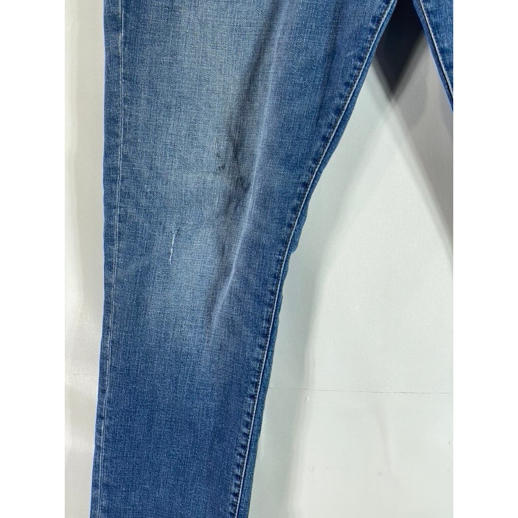 TOMMY HILFIGER JEANS Men's Blue Denim Athletic-Fit Five-Pocket Jeans SZ 33X30
