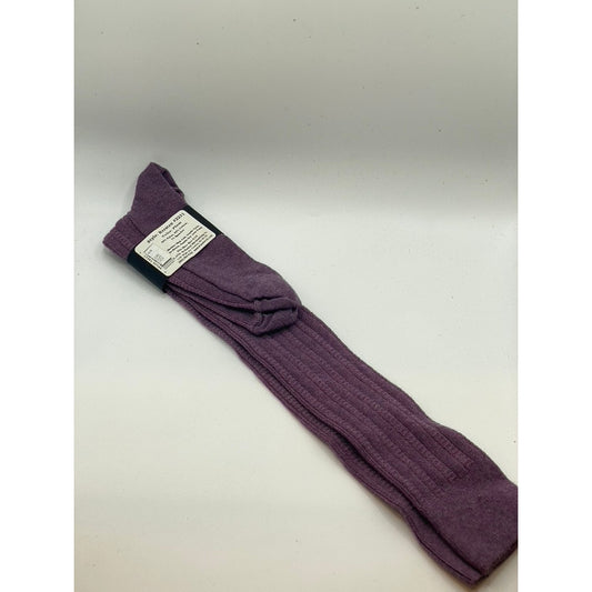 B.ELLA Women's Purple Plum Knit Kersten Over-The-Knee Socks SZ OS