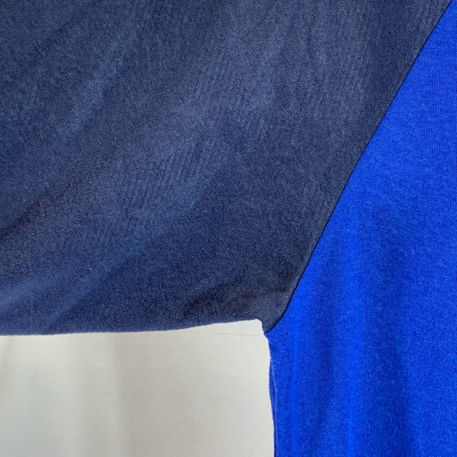 NIKE Men's Blue Dri-Fit Swingman Legend Athletic-Cut Baseball T-Shirt SZ M