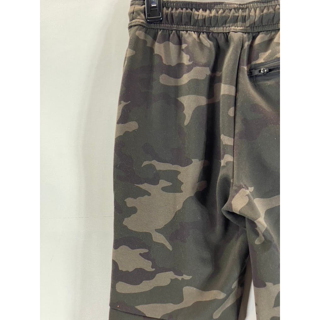 AMERICAN EAGLE OUTFITTERS Men's Green Camo Drawstring Pull-On Joggers SZ XS