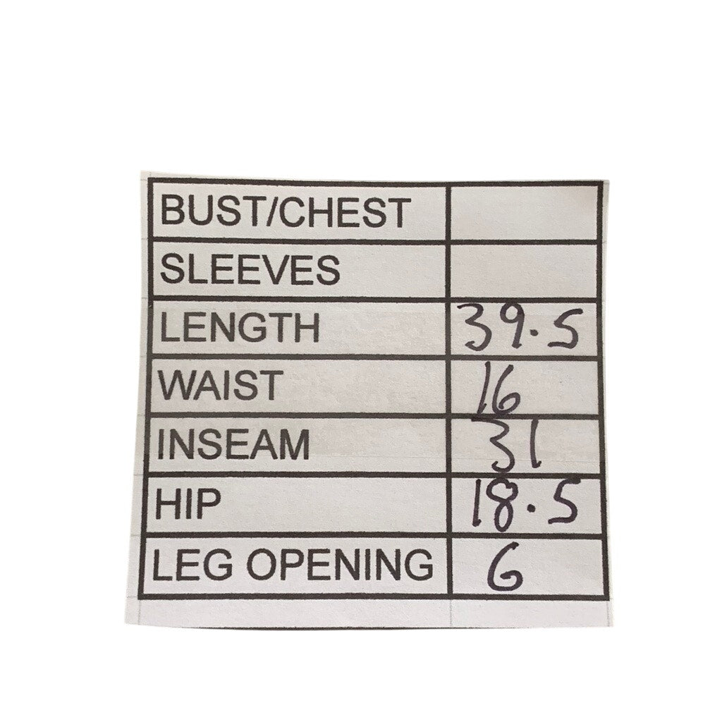 UNBRANDED Men's Tan Slim-Leg Adjustable Waist Cuffed-Hem Pants SZ 32