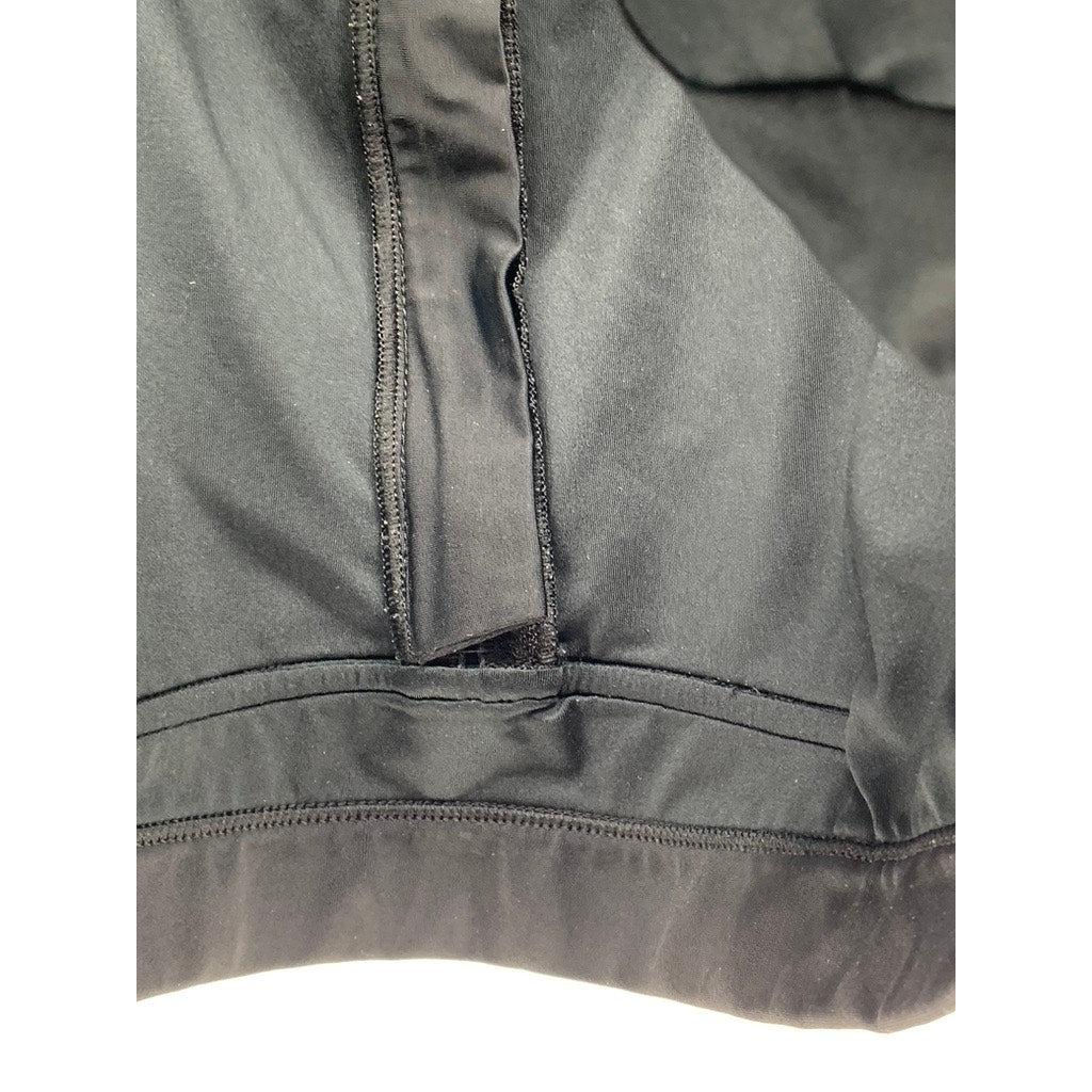 FABLETICS Women's Black Front-Zip Sports Bra SZ L