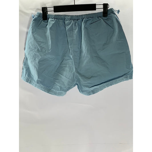 DENIM CO PRIMARK CARES Women's Blue Bungee Waist Lightweight Casual Shorts SZ XS