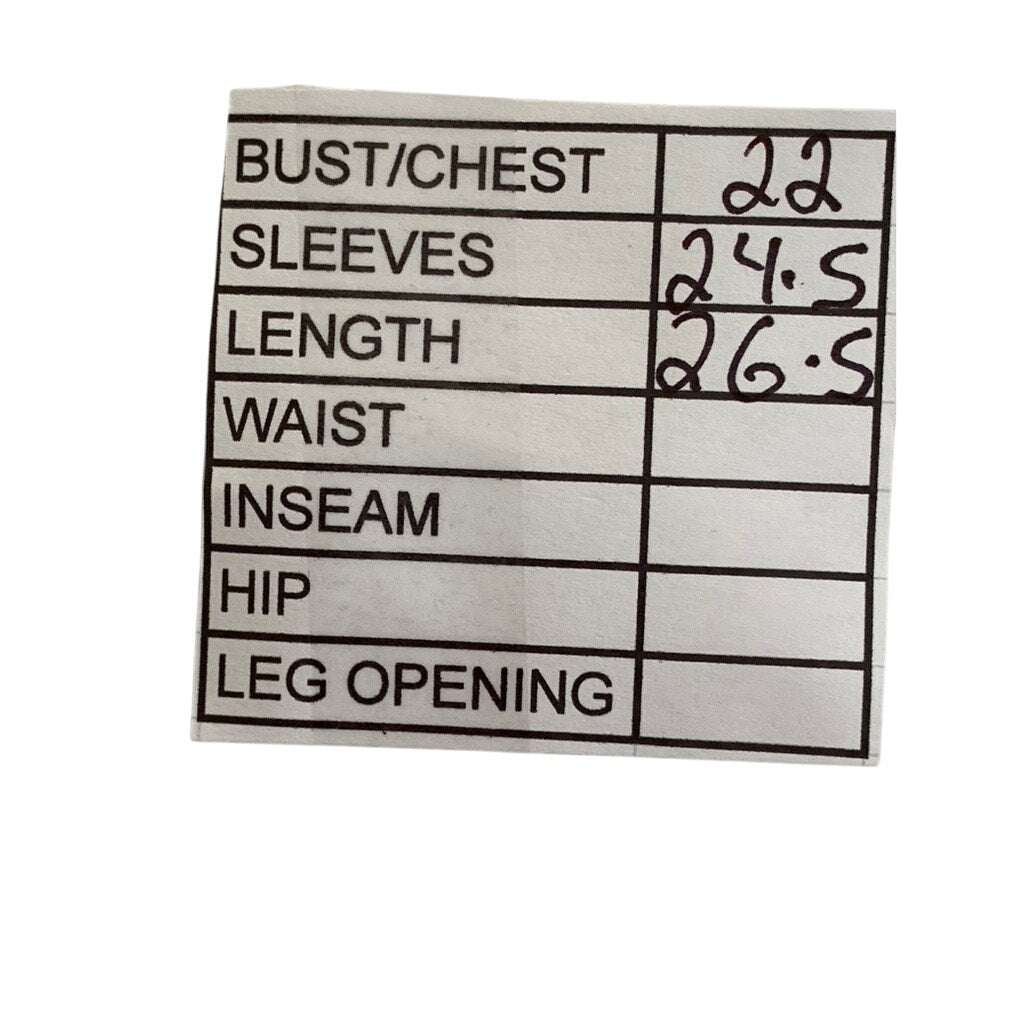 CROFT & BARROW SPORT Men's Navy Stand Collar Zip-Up Windbreaker Jacket SZ M