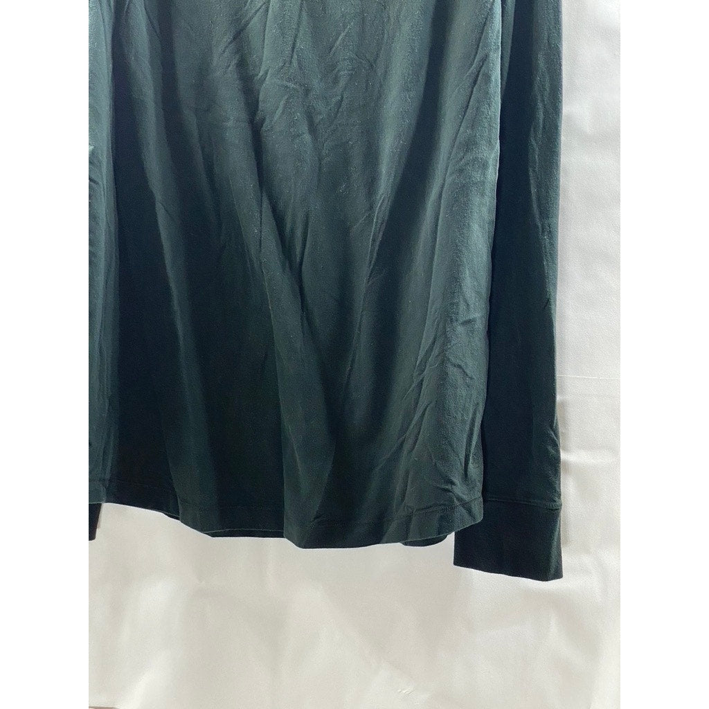 BANANA REPUBLIC Men's Black Crewneck Long Sleeve Casual T-Shirt SZ L