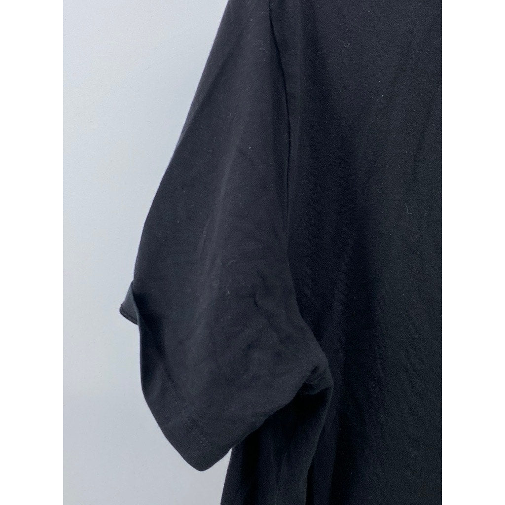 SCOTCH & SODA Men's Black Solid Crewneck Short Sleeve Casual T-Shirt SZ M