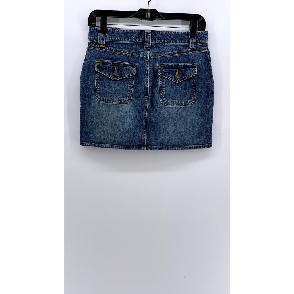 OLD NAVY Women's Blue Denim Vintage Y2K Denim Mini Skirt SZ XS