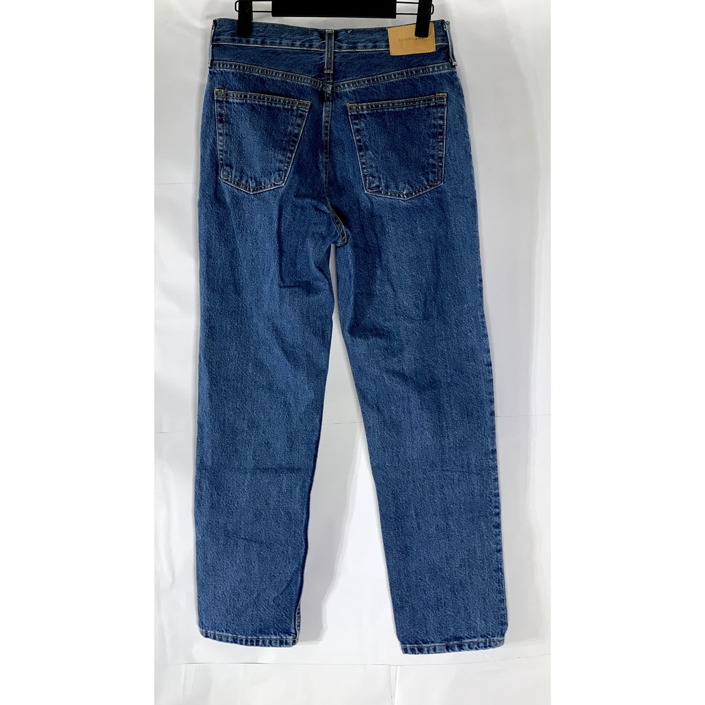 EVERLANE Women's Dark Blue Denim The 90's Cheeky Organic Cotton Ankle Jean SZ 26