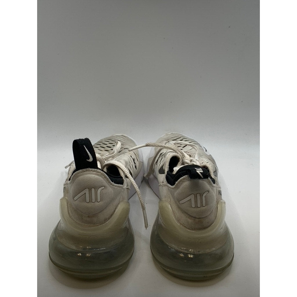 NIKE Women's White Air Max 270 Mesh Sneakers SZ 6.5