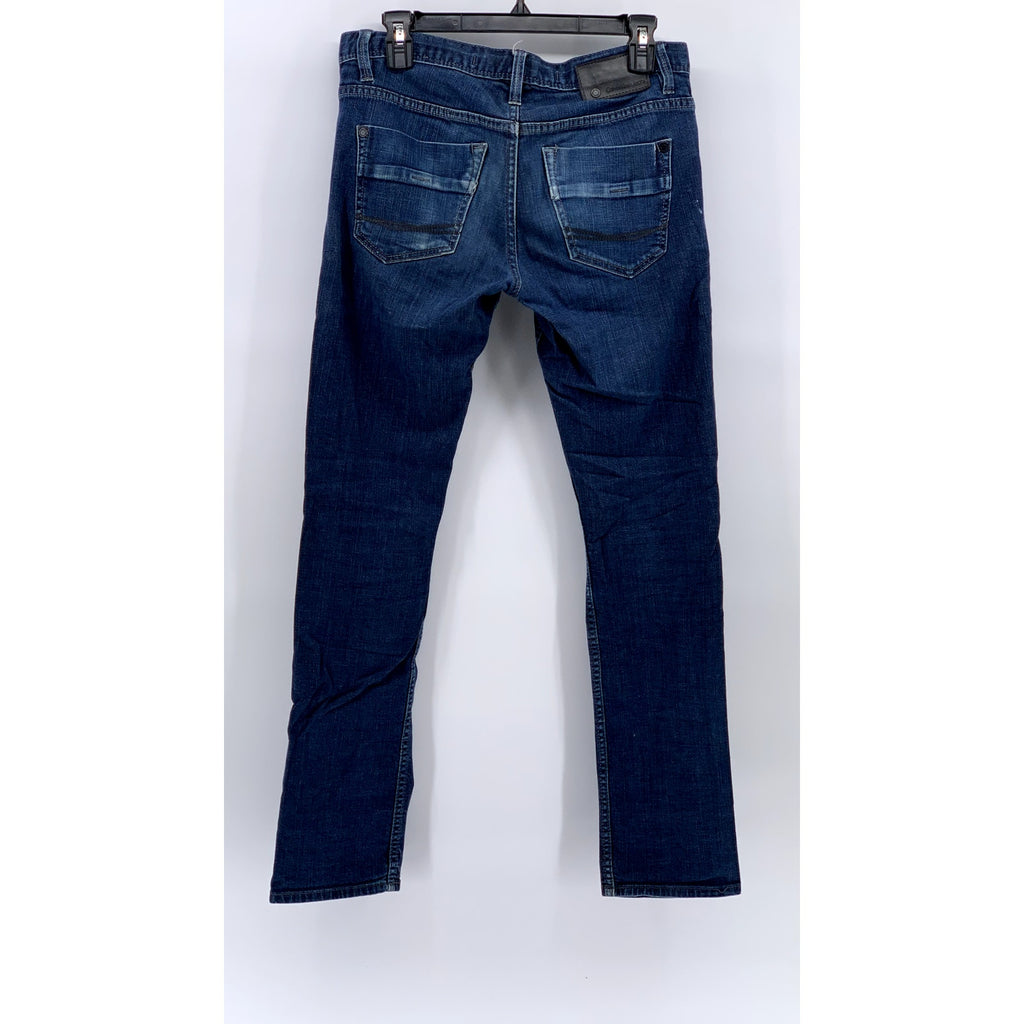 CALVIN KLEIN JEANS Men's Blue Denim Distressed Skinny Jeans SZ 29
