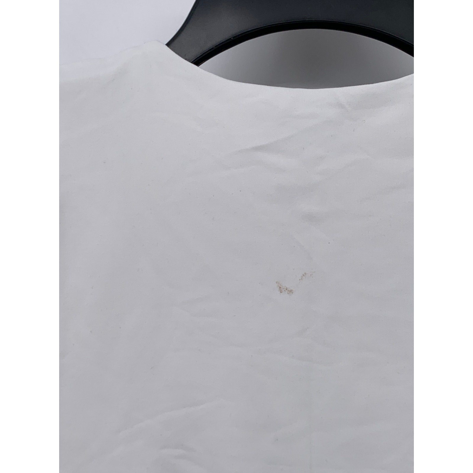 BABATON Women's White Pullover Crewneck Sleeveless Solid Crop Top SZ XS