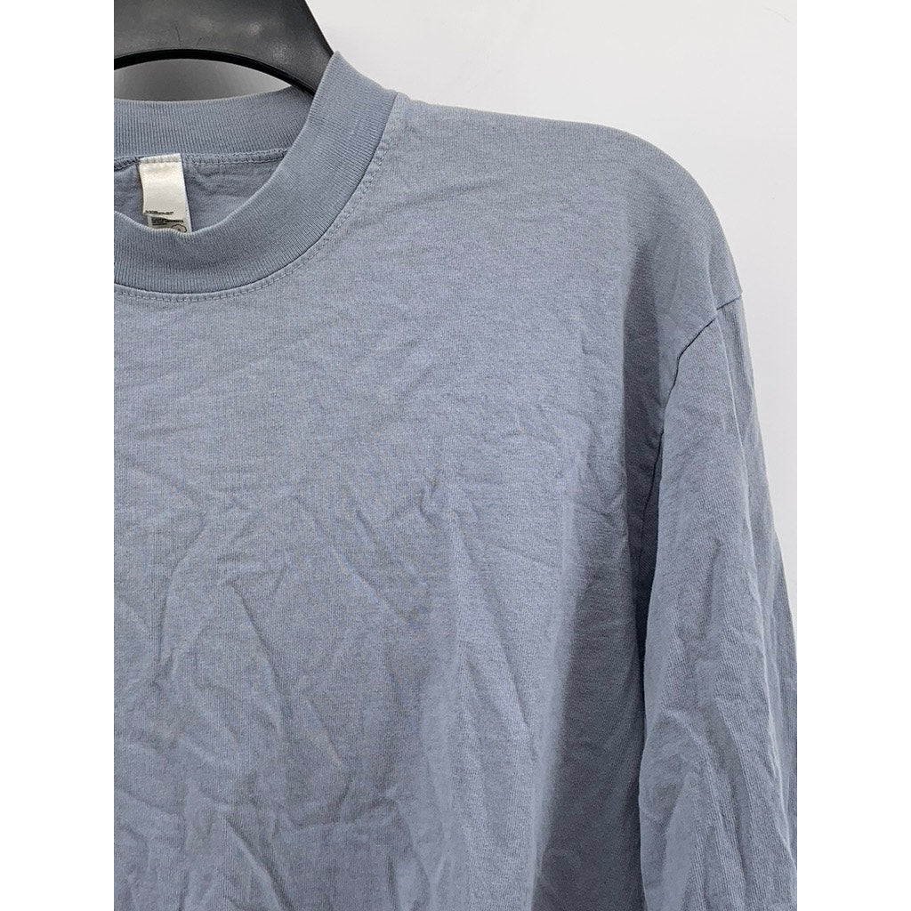 LOS ANGELES APPAREL Women's Gray Classic Crewneck Sweatshirt SZ S