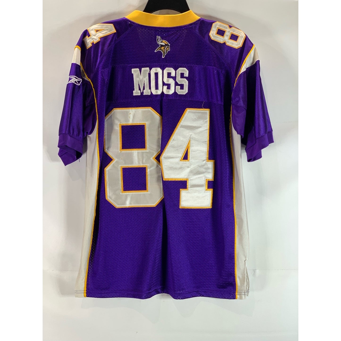 REEBOK ONFIELD Men's Purple Minnesota Vikings #84 Randy Moss NFL Jersey SZ 48