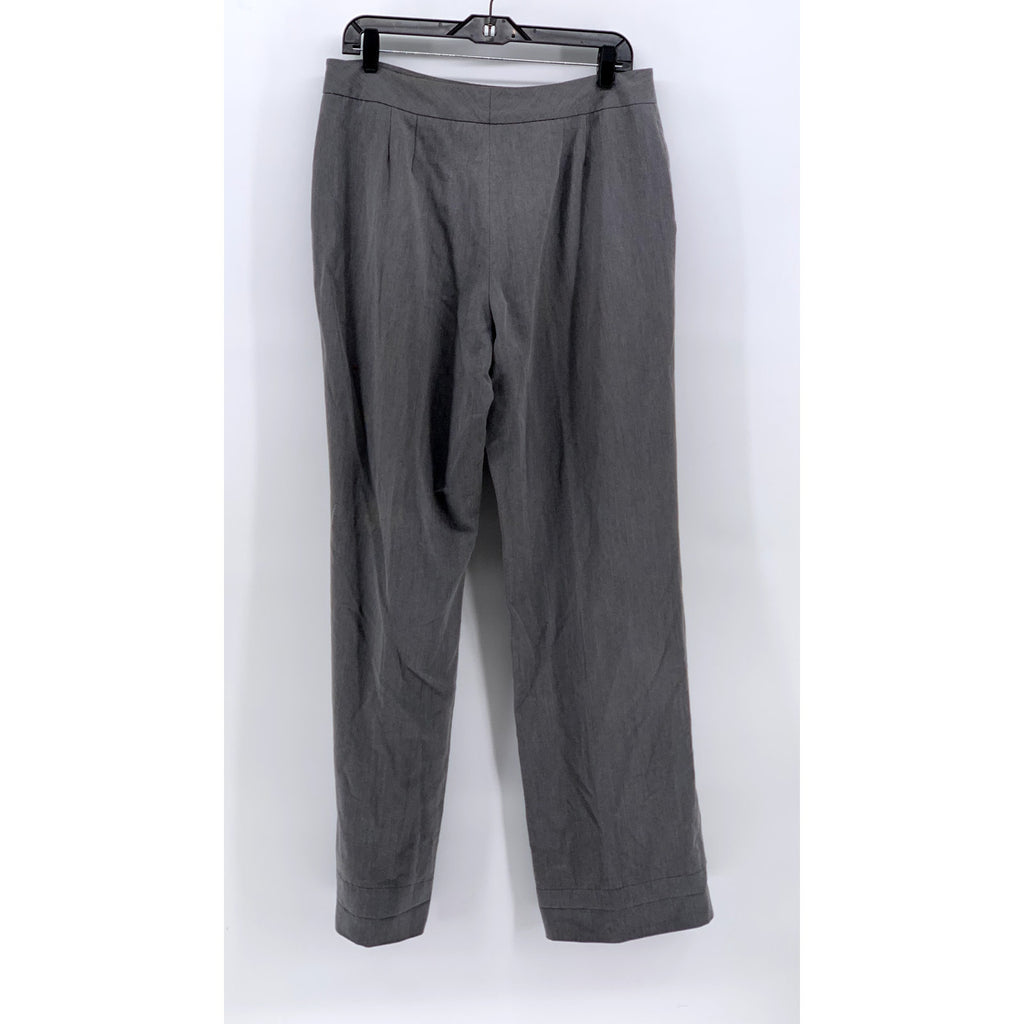 CASUAL CORNER ANNEX Women's Gray Wide-Leg Pants SZ 12