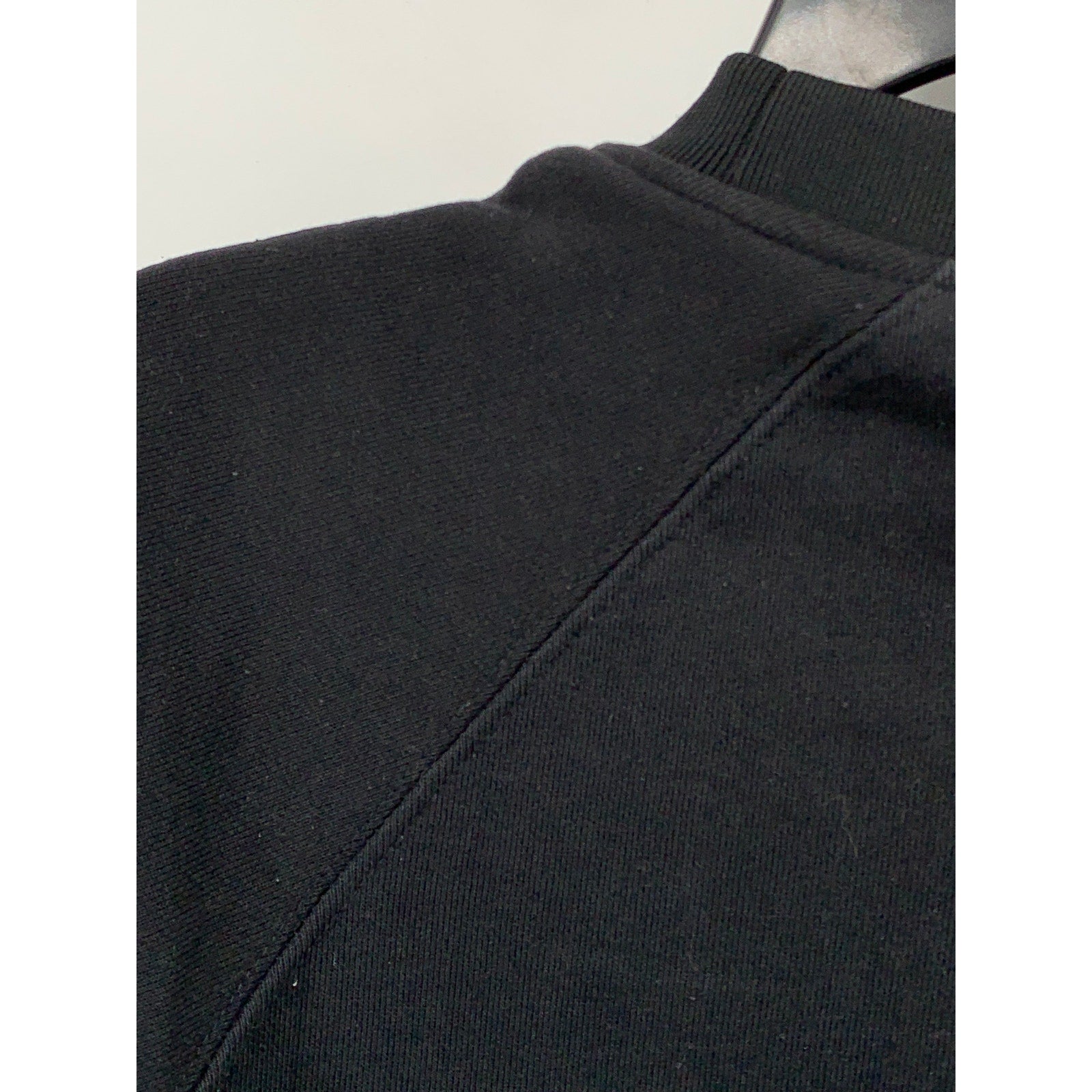 GENUINE PEOPLE Women's Black Crewneck Long Sleeve Mini Sweater Dress SZ M