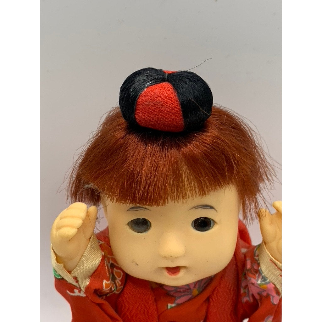 VINTAGE Ichimatsu Japanese Sitting 6" Doll