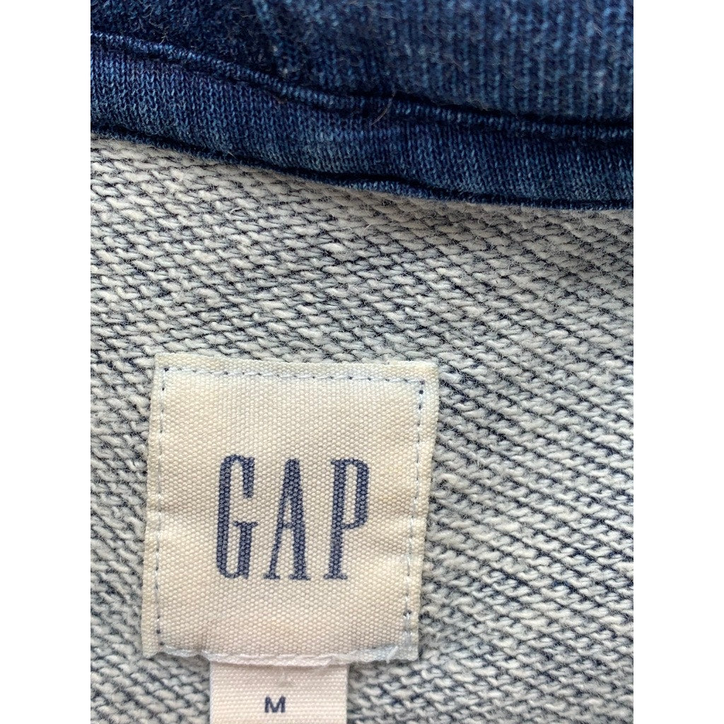 GAP Men's Dark Blue Solid Pullover Casual Long Sleeve Sweatshirt SZ M