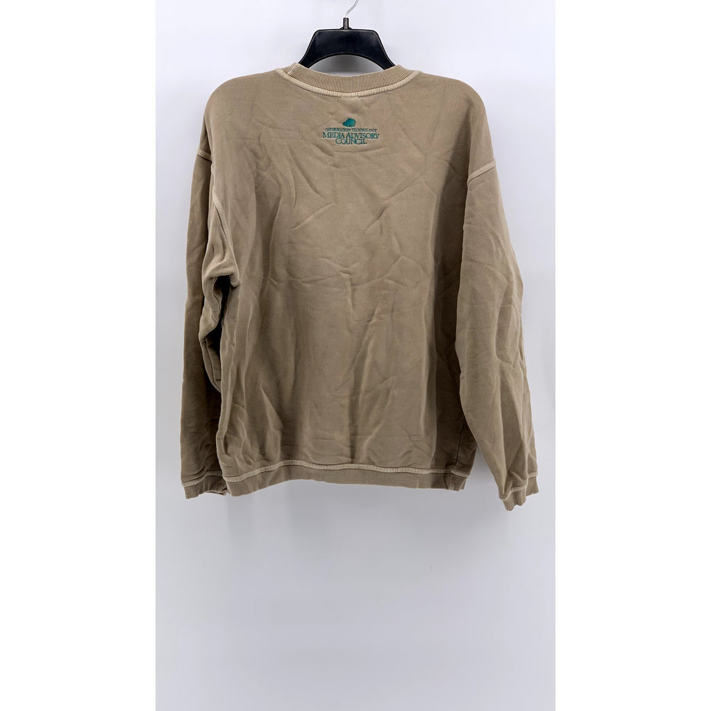 ALTERNATIVE APPAREL Men's Tan Crewneck Sweatshirt SZ M