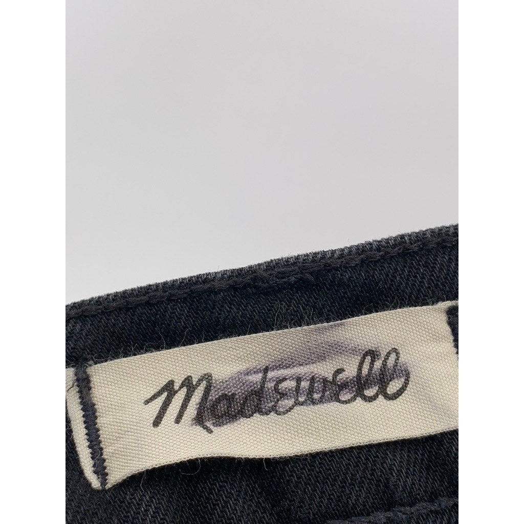 MADEWELL Women's Black Petite The Perfect Vintage Flare Jean SZ 25P