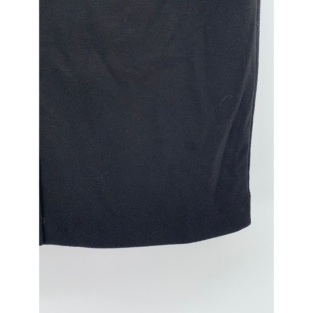 COVINGTON Women's Black Solid Pencil Mini Skirt SZ 14