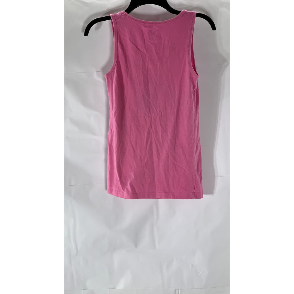 EMME JORDAN Women's Scoop-Neck Dance Adventure Graphic Tank Top SZ L
