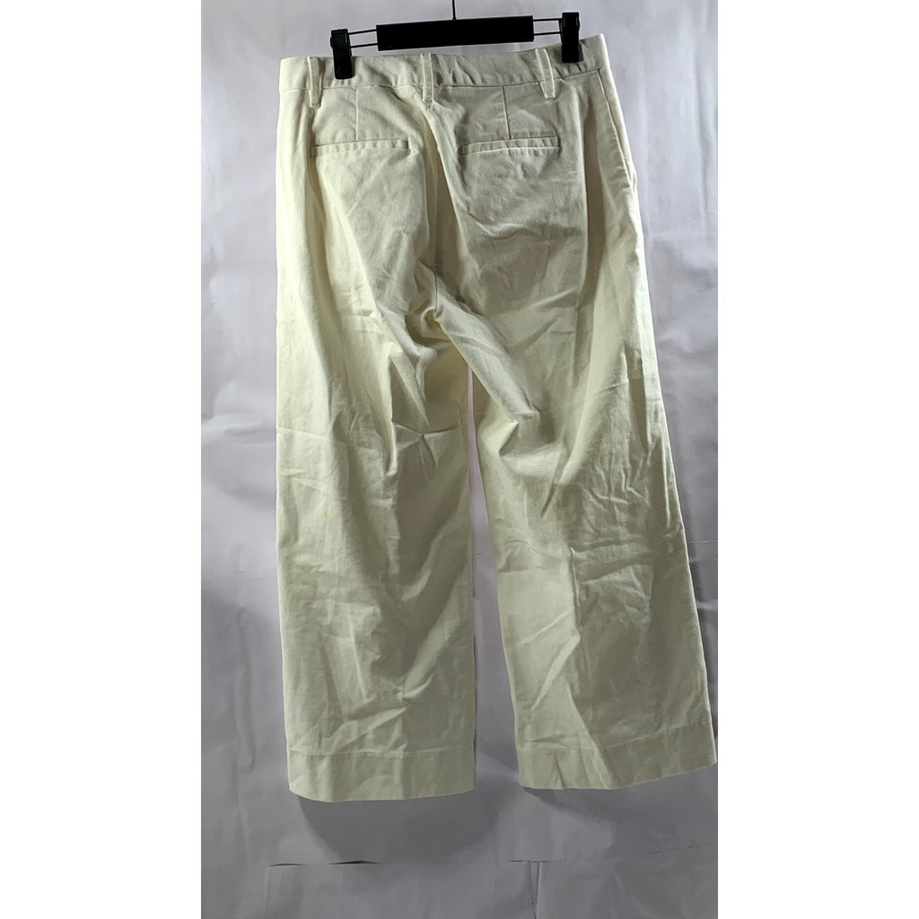 BANANA REPUBLIC Women’s Beige Wide-Leg Relaxed-Fit Pant SZ 6