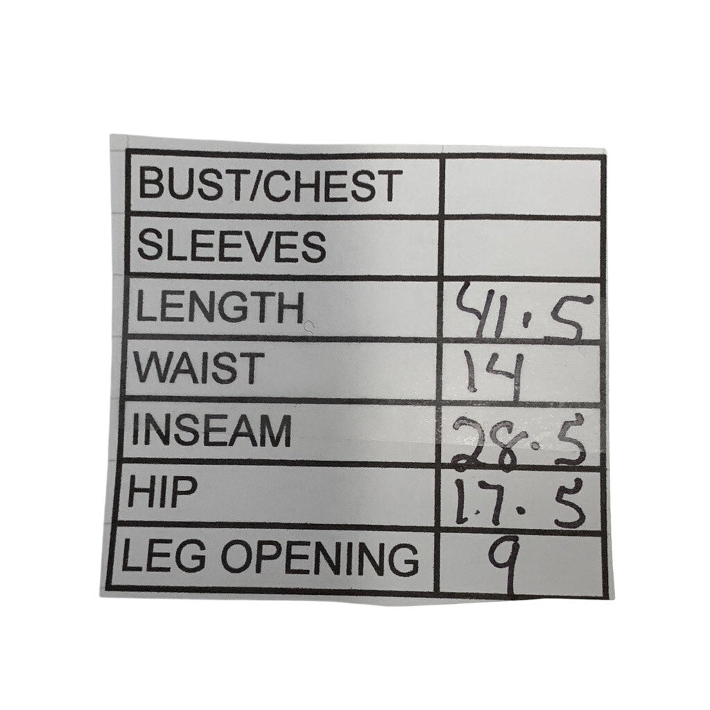 HARVE BENARD Women's Vintage Black Wool Pleated Straight-Leg Pant SZ 8