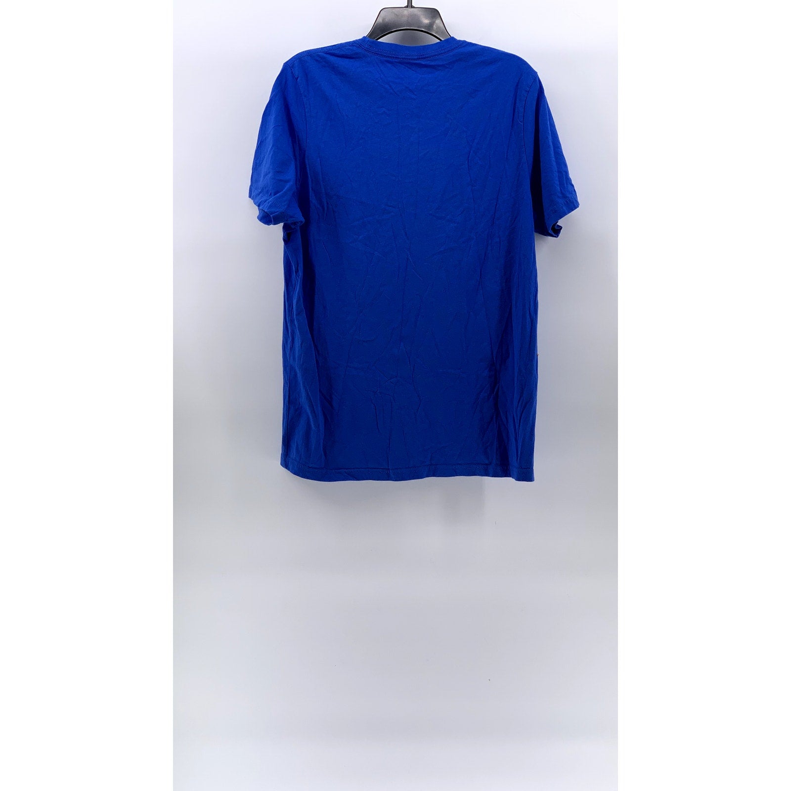 UNBRANDED Men's Royal Blue Crewneck Bird Graphic Short Sleeve Casual T-Shirt SZM