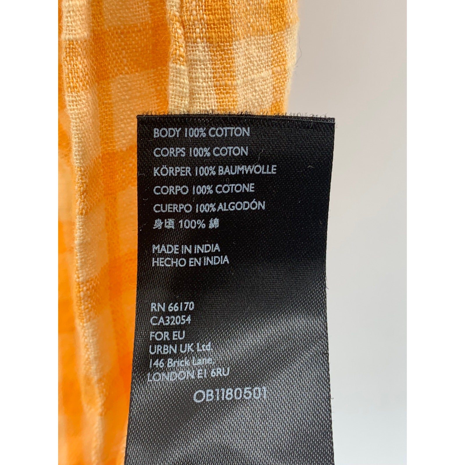 URBAN OUTFITTERS Women’s Yellow Checkered Pixie Milkmaid Mini Dress SZ M