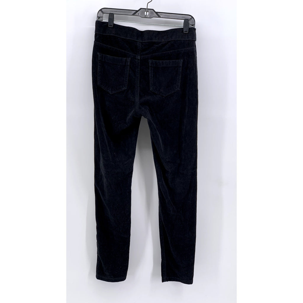 GLORIA VANDERBILT Women's Black Corduroy Pants SZ M