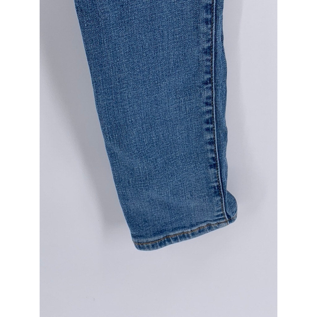 ABERCROMBIE & FITCH Women's Blue Denim Super Skinny Jeans SZ 2