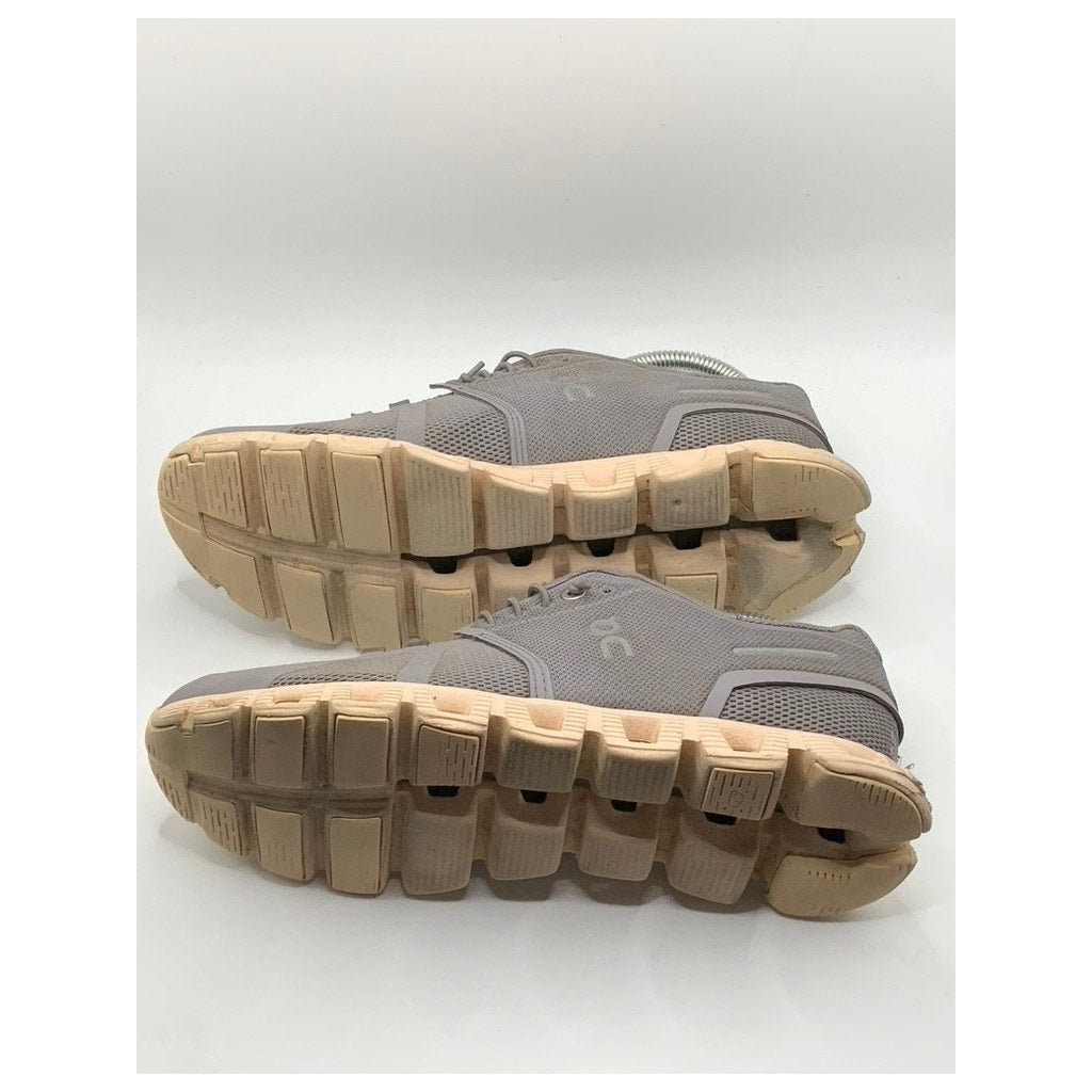 ON CLOUD Women's Gray Mesh Running Sneakers SZ 8