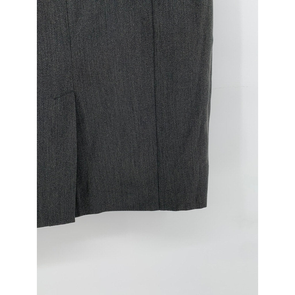 STAR CITY Juniors' Grey Office Chic Tight Mini Skirt SZ 7