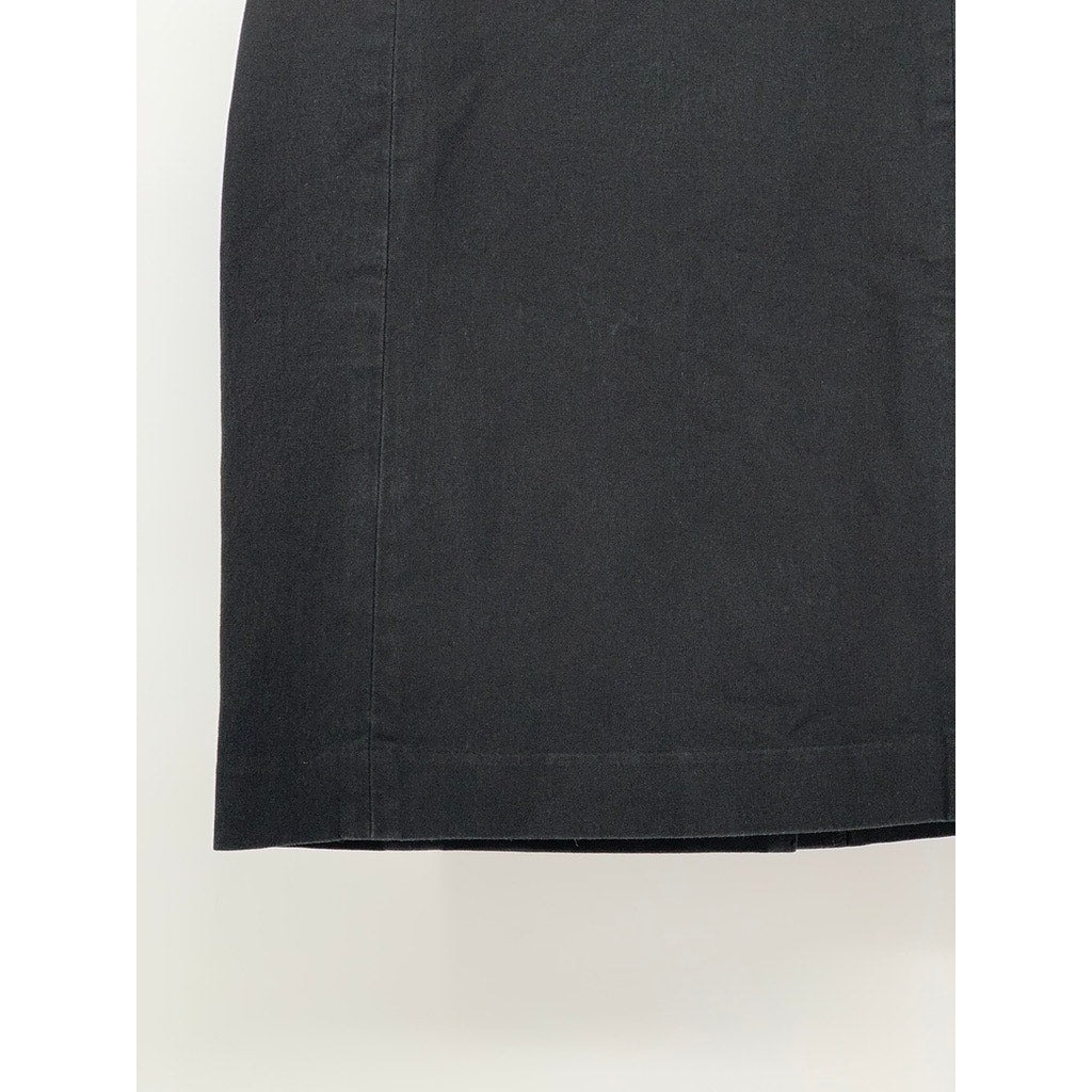 BANANA REPUBLIC Women's Petite Black Solid Straight Mini Skirt SZ 0P